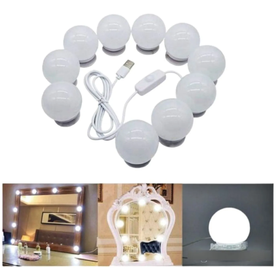 Bombillos para tocador